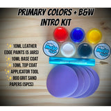 Leather edge painting Intro Kit