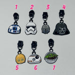 Wars #5 zipper pulls (3pcs per pack)