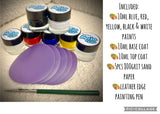 Leather edge painting Intro Kit