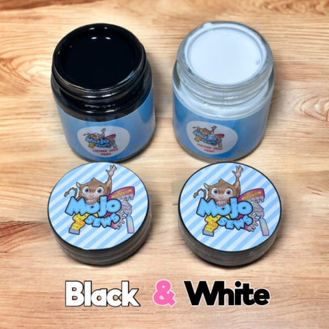 BLACK AND WHITE (REGULAR PAINT)