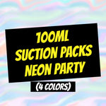 NEON PARTY leather edge paint set